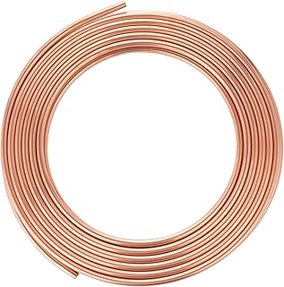 Tuyau de réfrigération en cuivre à base bella 1 4" od x