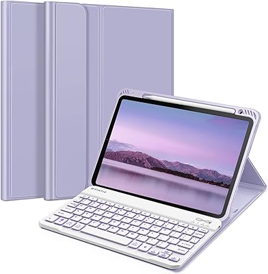 Étui avec clavier fintie pour ipad air 5e génération (2022) / ipad air