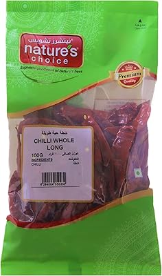 Ensemble complet de chili natural choice 100g