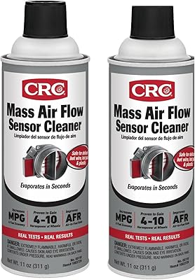 Nettoyant pour capteur de débit massique d'air crc 05110 11 oz