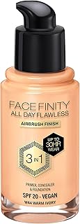 Fond de teint max factor facefinity all day flawless - w44 warm ivory