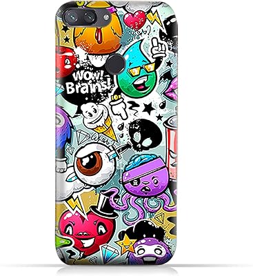 Coque de protection amc design en silicone et tpu avec motif de personnages
