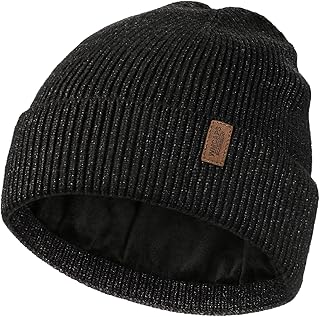 Bonnet d'hiver pour hommes et femmes, bonnet de ski tricoté doux et chaud
