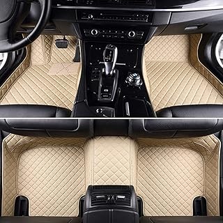 Tapis de sol de voiture en cuir personnalisé pour hyundai elantra 6ème