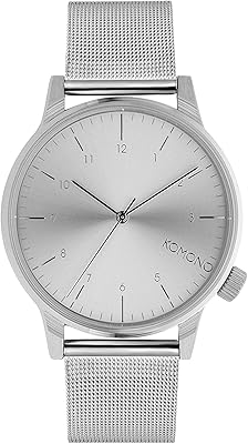 Montre analogique à quartz japonaise komono winston royal pour hommes avec bracelet