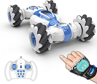 Eacam s-012 rc stunt car télécommande montre capteur de geste déformable