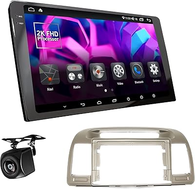 Autoradio ugar compatible avec toyota camry 2001-2006 9 pouces android 12