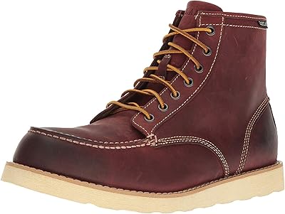 Bottines à lacets en cuir eastland oxblood pour hommes, taille 9