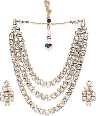 Parure de bijoux pour femme zafri pearls (or) (zpfk9007), pierre