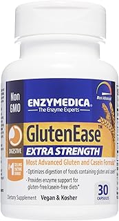 Enzymedica - gluten ease extra fort, formule complète de gluten et de caséine