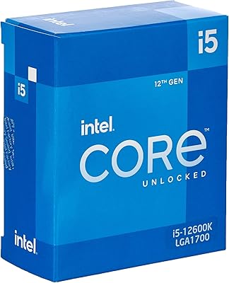 Processeur d'ordinateur de bureau intel core i5-12600k de 12e génération