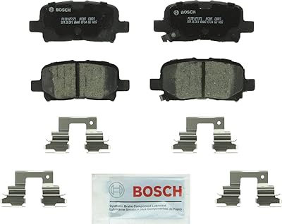 Jeu de plaquettes de frein à disque en céramique de qualité supérieure bosch