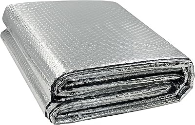 Isolant en feuille à bulles isolant réfléchissant 16" x 10' barrière