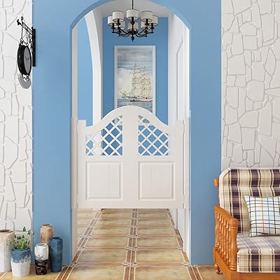Porte battante en bois massif pour café, porte intérieure battante supérieure arquée