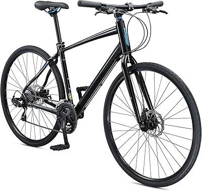 Vélo de sport hybride schwinn vantage homme/femme, transmission 18-24 vitesses, cadre en aluminium