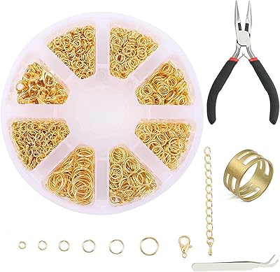 Fournitures de fabrication de bijoux m am ana 1383 pièces maillons ouverts