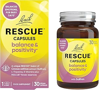Capsules nelson's balance & positivity, soutient l'équilibre émotionnel et l'humeur, 30 capsules végétariennes