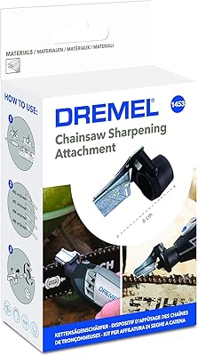 Kit d'affûtage de tronçonneuse dremel 1453 - kit d'accessoires pour outil rotatif