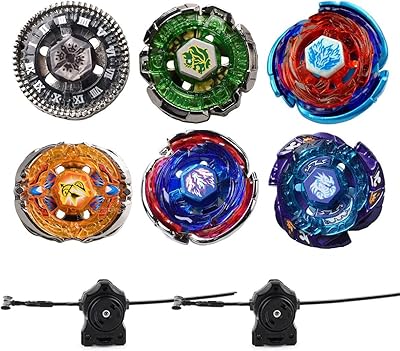 Ensemble de jeu de combat anifit art gyros bey burst, ensemble de 6