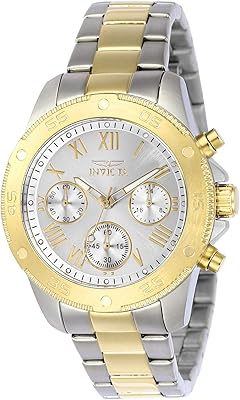 Montre wildflower par invicta, mouvement à quartz pour femme et bracelet en acier