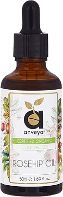 Huile de rose musquée anvia pour le visage, 50 ml, pressée à froid