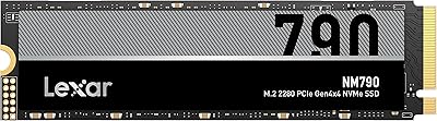 Lexar nm790 2 to ssd, m.2 2280 pcie gen4x4 nvme 1.4 ssd interne