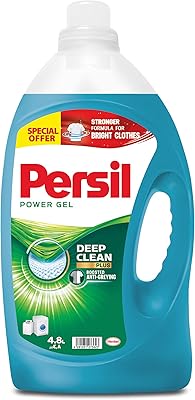 Détergent à lessive liquide persil power gel avec technologie de nettoyage en profondeur