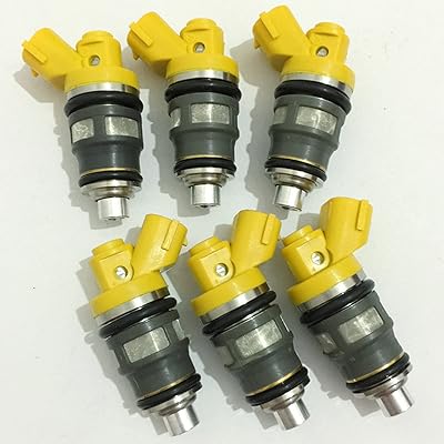 6 pièces e85 650cc injecteur de carburant 1jz-gte 2jz-gte 1001-87091, pour toyota supra