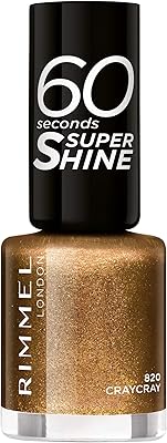 Rimmel london vernis à ongles super brillant 60 secondes, 820 cricray, 8 ml/0,25