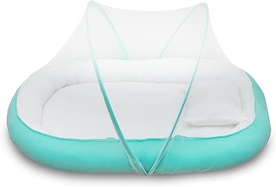 Lit bébé super doux pour nouveau-né, nid de luxe avec moustiquaire, chaise bébé