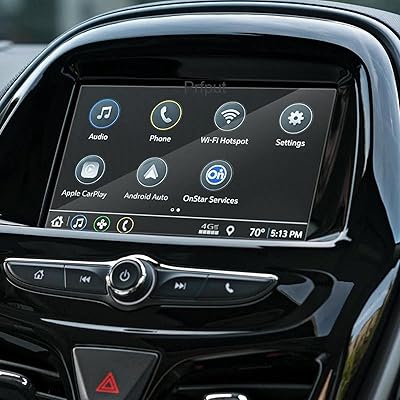 Autocollant adhésif de protection en verre trempé conçu pour chevrolet spark m400 2016-2020