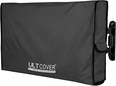 Housse tv d'extérieur étanche ultra cover pour téléviseurs d'extérieur à écran plat