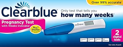 Test de grossesse clearblue avec indicateur de semaines - détection précoce numérique, résultats