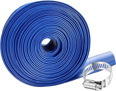 Tuyau de lave-glace arrière bleu professionnel ysmj (50 pieds) avec clip à mâcher