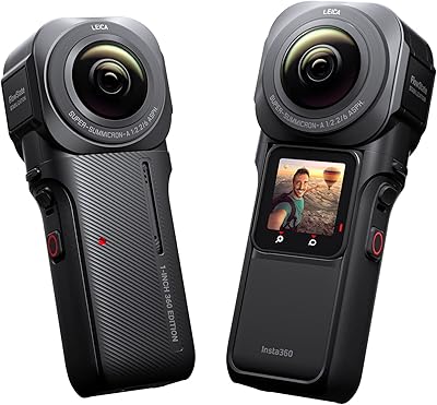 Caméra d'action 360 degrés insta360 leica 1 pouce de one rs, cinrsgp/d