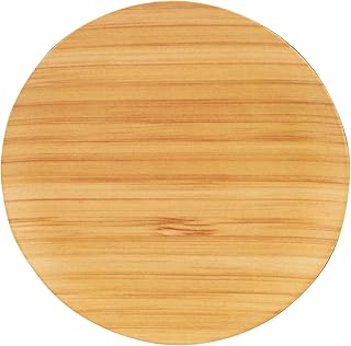 Assiette en fibre de bambou cusin art 20 cm lavable au lave-vaisselle