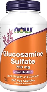 Now foods - sulfate de glucosamine (soutien articulaire supérieur) 750 mg. 240 gélules