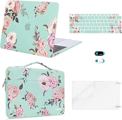 Coque mosiso compatible avec macbook air 13 pouces 2022 2021 2020-2018