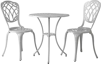Balkin home palisade bistro set 63289 table ronde de 24" de diamètre