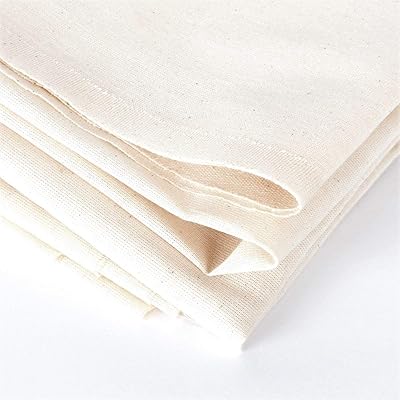 Tissu en mousseline de coton 100 % naturel - 63" de large x