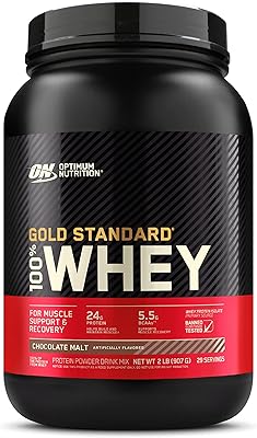 Poudre de protéine de lactosérum gold standard 100 % d'optimum nutrition 1031669