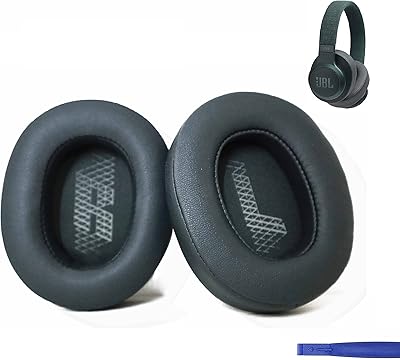 Coussins d'oreille de remplacement en cuir protéiné seifi pour écouteurs jbl live 500bt