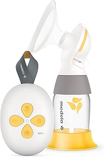 Pompe électrique simple medela solo | marque hospitalière n°1 nettement plus silencieuse