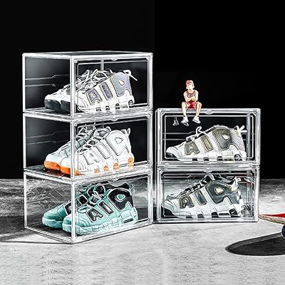 Boîte à chaussures de collection de baskets haut de gamme avec ouverture latérale