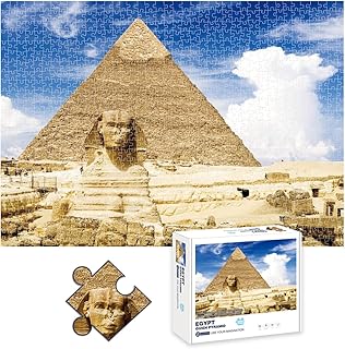 Puzzle amusant et éducatif little story (grande pyramide de gizeh, égypte) - 1000