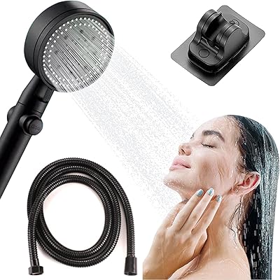 Douche à économie d'eau haute pression, ensemble de pomme de douche à main