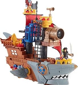 Fisher-price imagenext ensemble de jeu bateau pirate requin avec figurines et accessoires pour enfants d'âge préscolaire âgés de 3 à 8 ans dhh61. Commandez en toute confiance sur Diaytar, votre marketplace de confiance