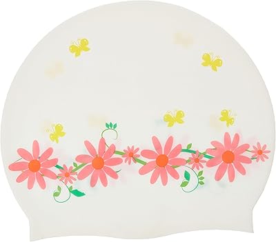 Bonnet de bain ta sport en silicone pour adultes 100 blanc