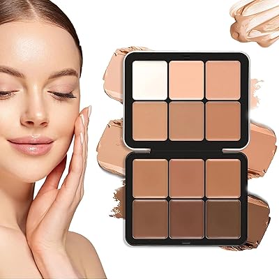 Palette de fard à joues pour le visage 12 couleurs palette
