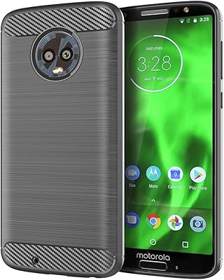 Coque moto g6, soft touch protection complète anti-rayures anti-traces de doigts + housse